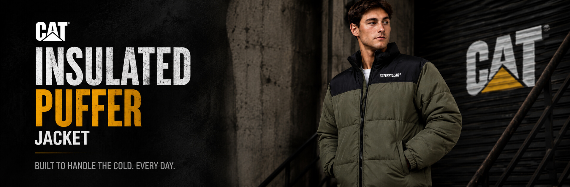 CAT Insulated Puffer Jacket