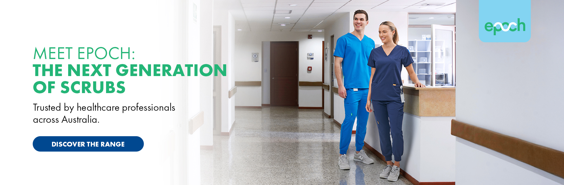 Meet EPOCH. The next generation of scrubs!