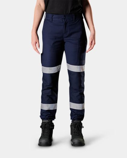 FXD Women's WP-4WT Reflective Taped Cuffed Work Pant