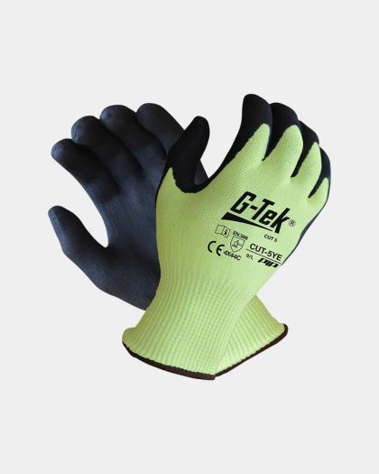 PIP G-Tek® Cut 5 Cut Resistant Hi Vis Gloves