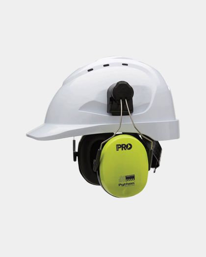 Pro Choice Class 5 31db Python® Slimline Safety Hard Hat Earmuffs