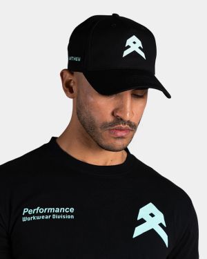 Anthem Icon A-Frame Snapback Cap - Black