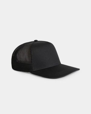 AS Colour 1108 Stock Trucker Cap - Black