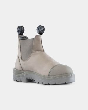 Steel Blue Hobart Scuff Cap Safety Boot - Granite