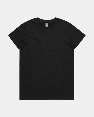 AS Colour 4001 Women's Maple Tee - Black