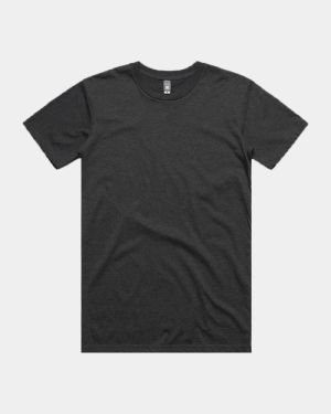 AS Colour 5001M Staple Marle Tee - Asphalt Marle