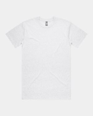 AS Colour 5026 Classic Tee - White Marle