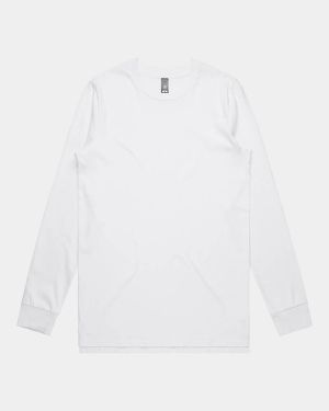 AS Colour 5029 Base Long Sleeve Tee - White