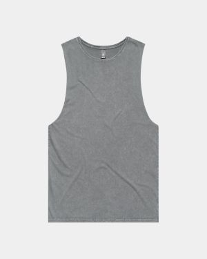 AS Colour 5039 Stone Wash Barnard Tank - Ash Stone