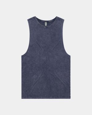 AS Colour 5039 Stone Wash Barnard Tank - Blue Stone