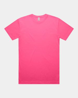 AS Colour 5050F Hi Vis Block Tee - Pink