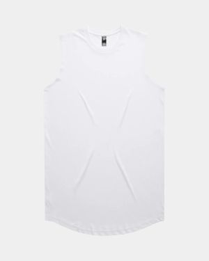AS Colour 5091 Staple Curve Tank - White