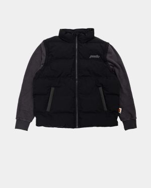 PADU Puffer Jacket with Detachable Sleeves