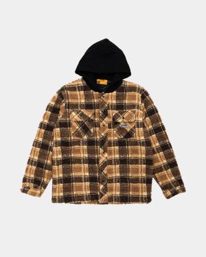 PADU Teddy Sherpa Hooded Jacket