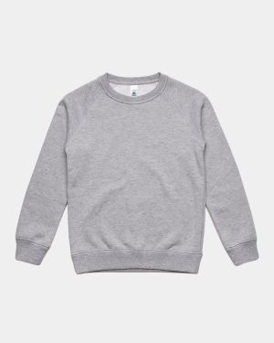 AS Colour 3031 Youth Supply Crew - Grey Marle