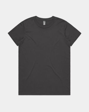 AS Colour 4001 Women's Maple Tee - Charcoal