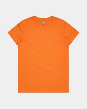 AS Colour 4001 Women's Maple Tee - Orange