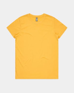 AS Colour 4001 Women's Maple Tee - Yellow