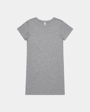AS Colour 4028 Women's Mika Organic Dress - Grey Marle