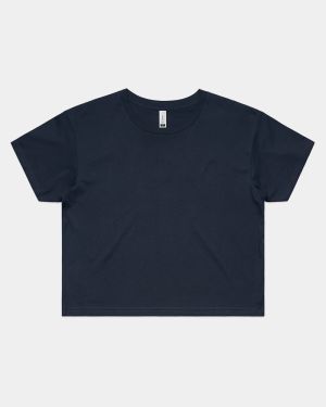 AS Colour 4062 Women's Crop Tee - Navy