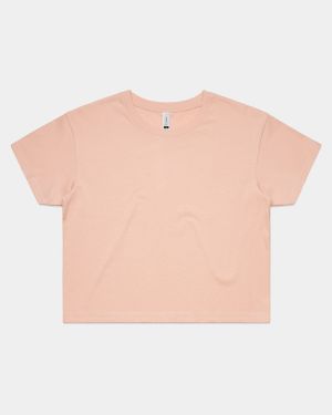 AS Colour 4062 Women's Crop Tee - Pale Pink