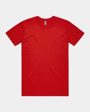 AS Colour 5001 Staple Tee - Red