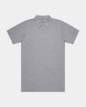 AS Colour 5402 Chad Polo - Grey Marle