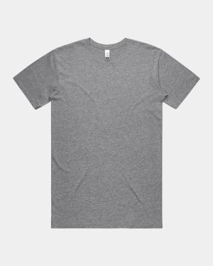 AS Colour 5001G Staple Organic Tee - Grey Marle