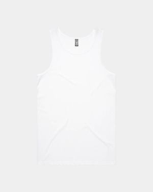 AS Colour 5007 Lowdown Singlet - White