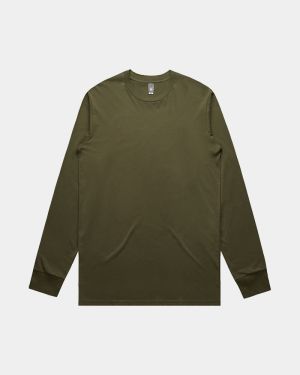 AS Colour 5020 Staple Long Sleeve Tee - Army