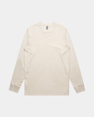 AS Colour 5020 Staple Long Sleeve Tee - Ecru