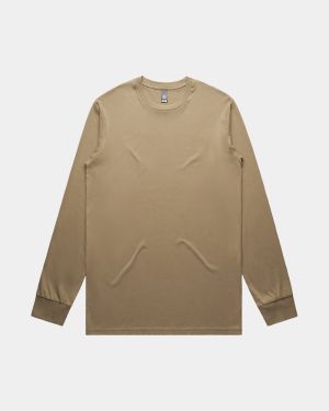 AS Colour 5020 Staple Long Sleeve Tee - Sand