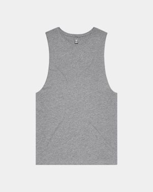 AS Colour 5025 Barnard Tank Tee - Grey Marle
