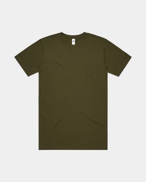 AS Colour Block Tubular Tee - Army