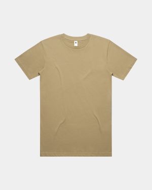 AS Colour Block Tubular Tee - Khaki