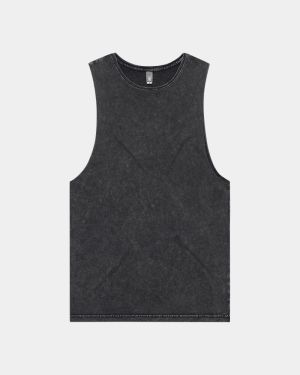 AS Colour 5039 Stone Wash Barnard Tank - Black Stone