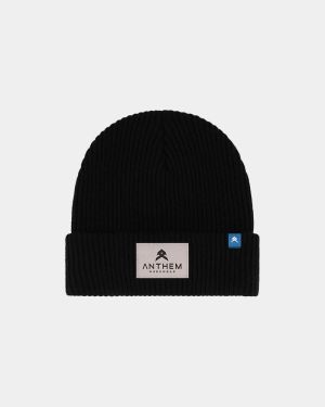 Anthem Patch Beanie - Black