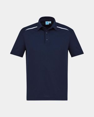 Biz Collection Sonar Polo - Navy/White
