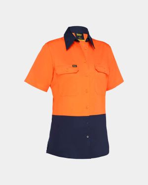 Bisley Women's Lightweight Hi Vis Shirt