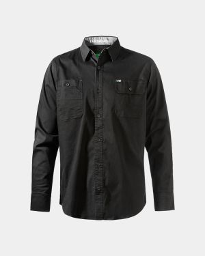 FXD LSH-1 Long Sleeve Work Shirt - Black