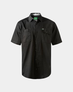 FXD SSH-1 Short Sleeve Work Shirt - Black