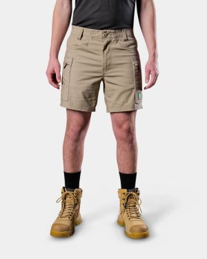 FXD WS-6 Stretch Cargo Work Short - Khaki