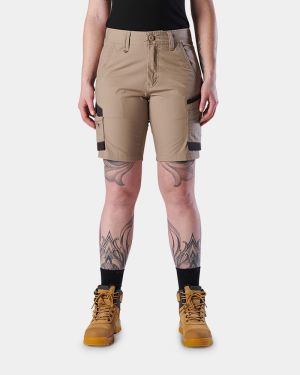 FXD Women's WS-5W Cargo Work Short - Khaki