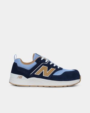 New Balance Elite Lite Safety Shoe - Blue/Coffee