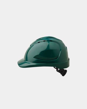 Pro Choice V9 Hard Hat with Ratchet Harness - Green