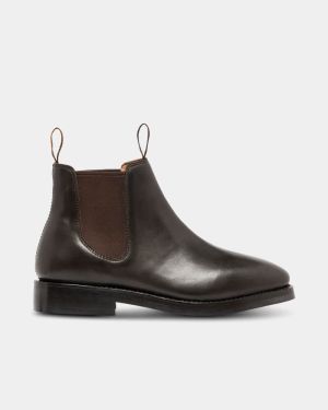 Hard Yakka Mustang Pull-Up Non-Safety Leather Boot