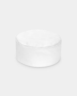 Biz Collection Flat Top Cap - White