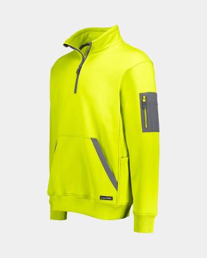 Syzmik Streetworx Water Resistant 1/4 Zip Pullover - Yellow