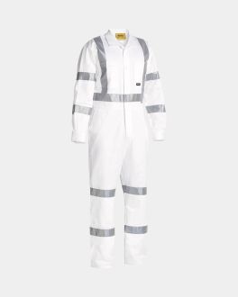 30〜40s Print Stripe White COVERALL bc6806t_bwht_1_1.jpg