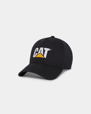 CAT Kids Curve Bill Cap - Black